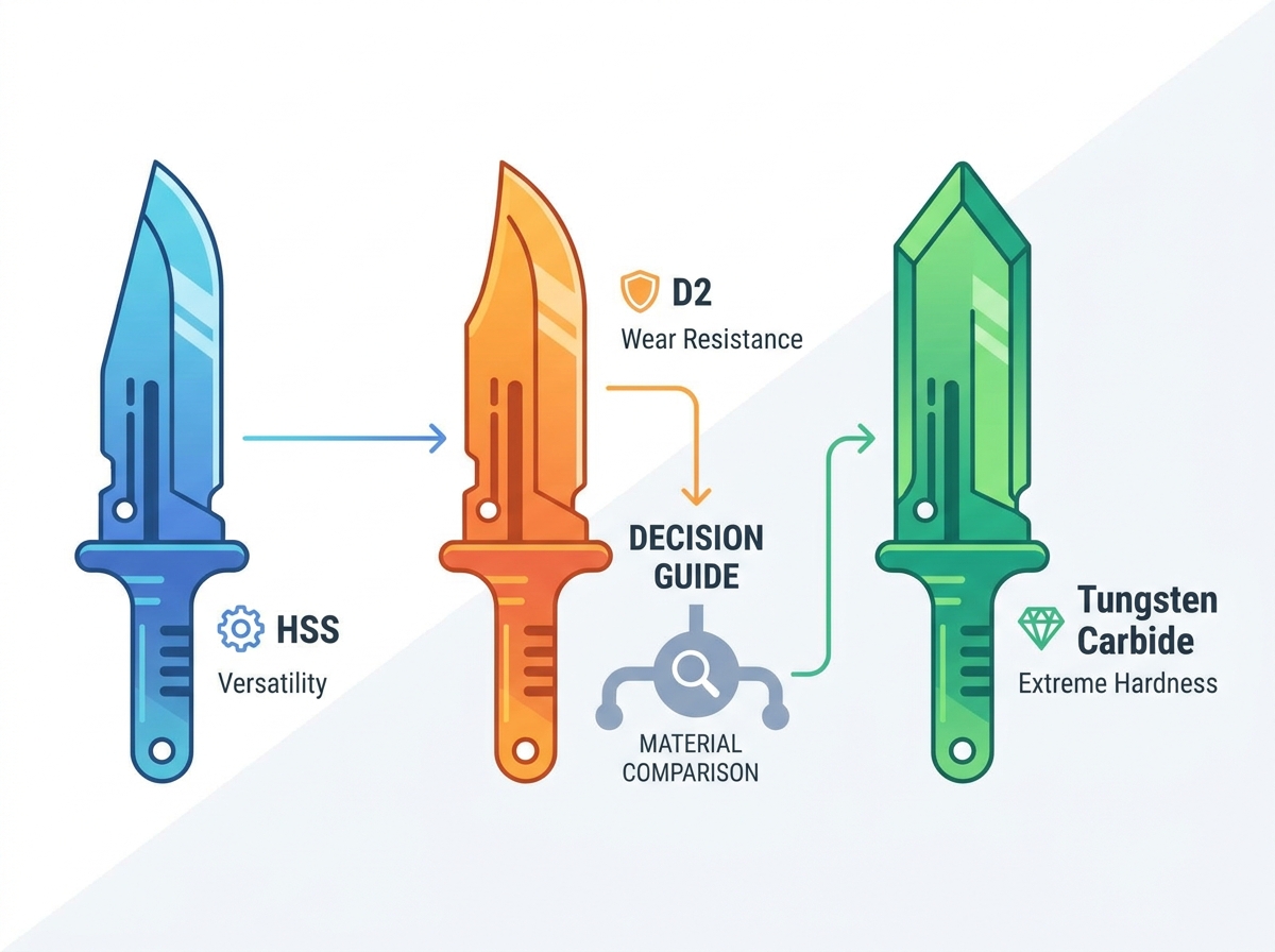 Blade material comparison